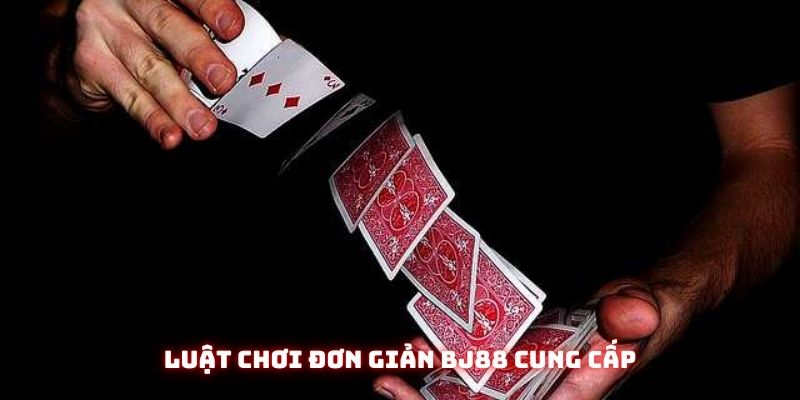 Luật chơi đơn giản mà trang web cung cấp về cách đánh bài ba cây